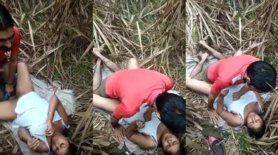Desi Girlfriend XXX Jungle Sex Porn Full Clip
